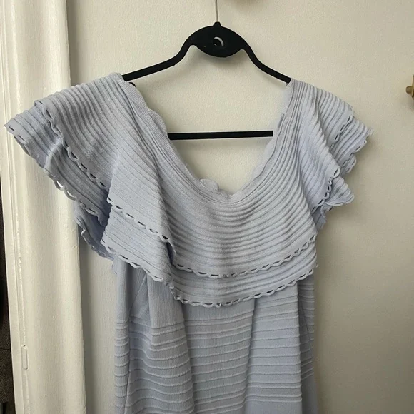 BABY BLUE DRESS - Picture 2 of 4